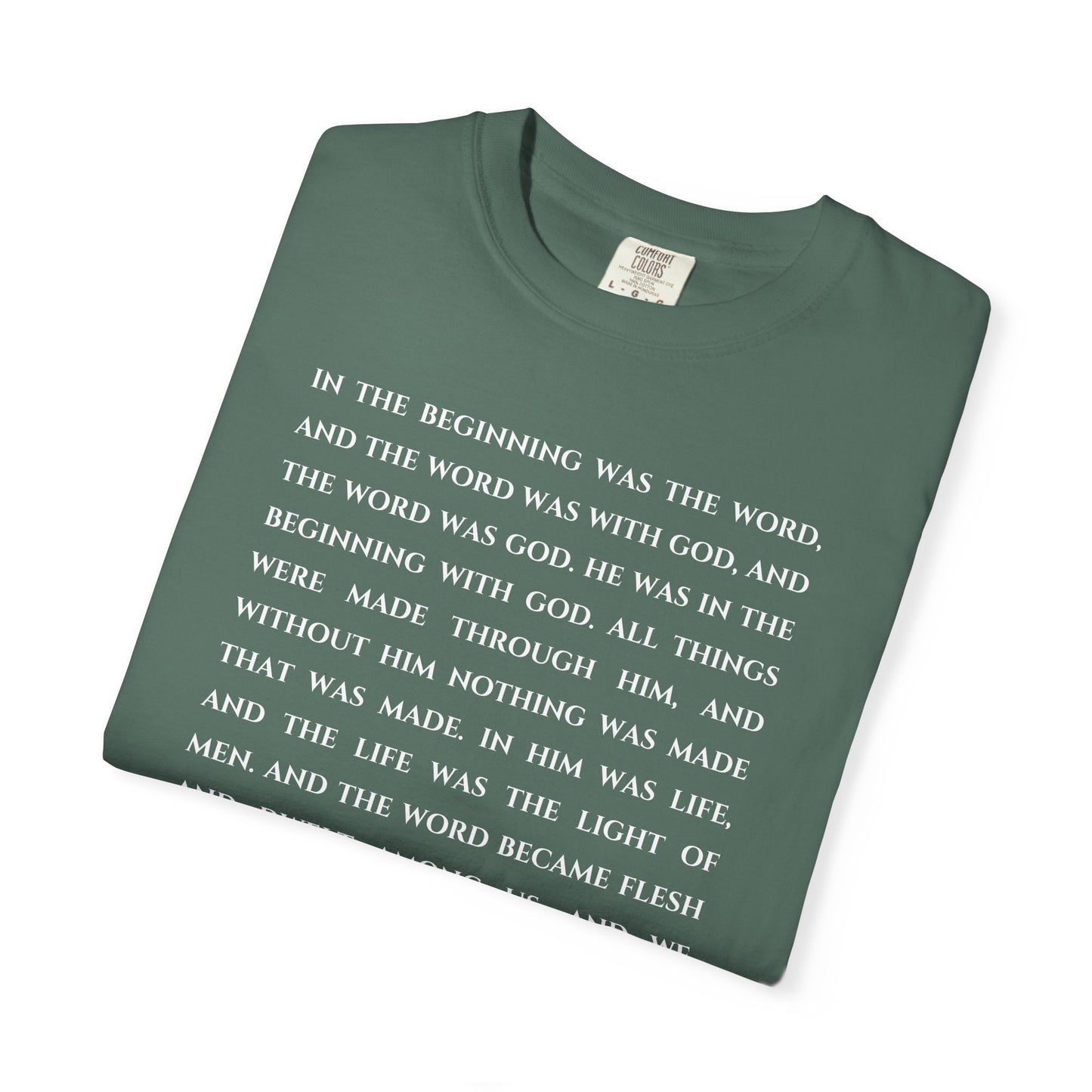 John 1:1-4, 14 T-shirt