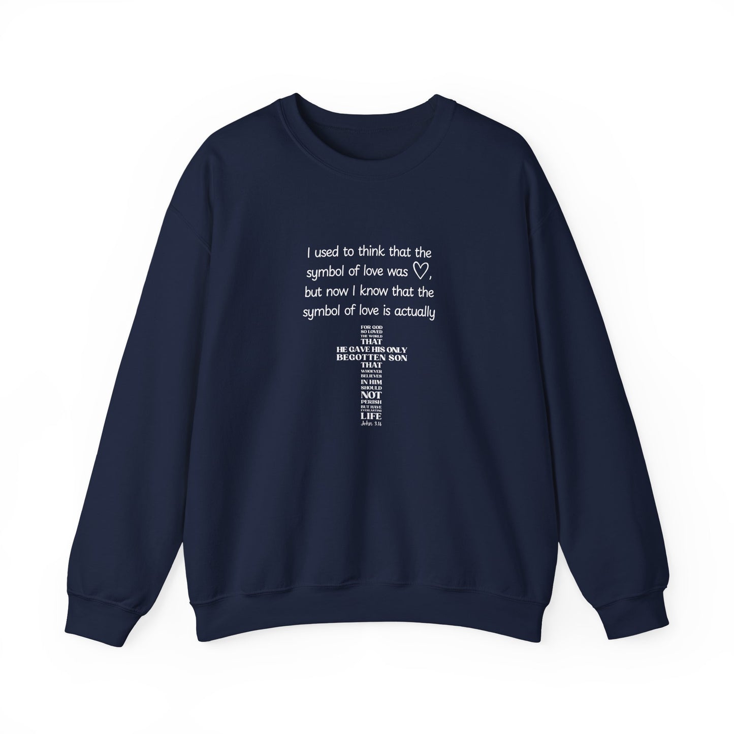 Symbol of Love Crewneck Sweatshirt