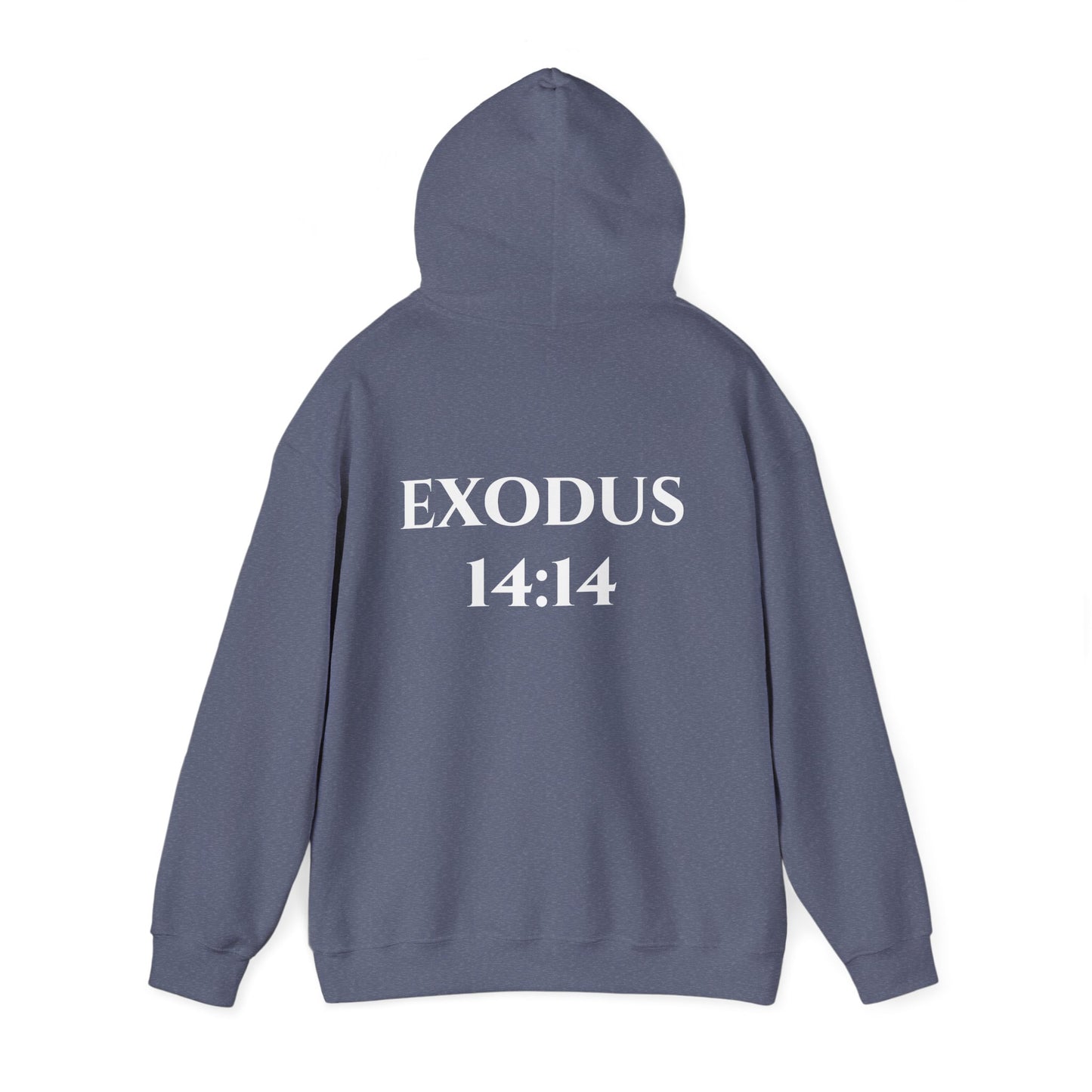 Exodus 14:14 Hooded Sweatshirt