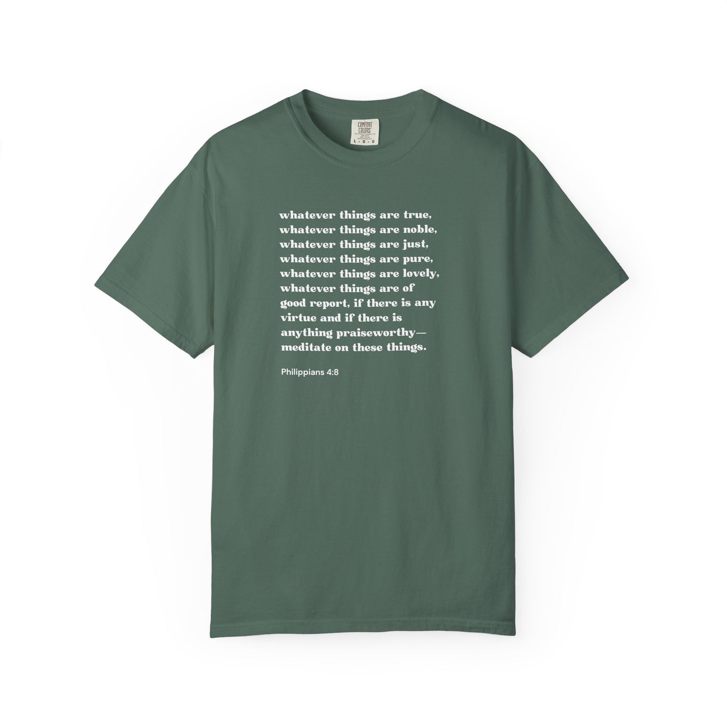Philippians 4:8 T-shirt