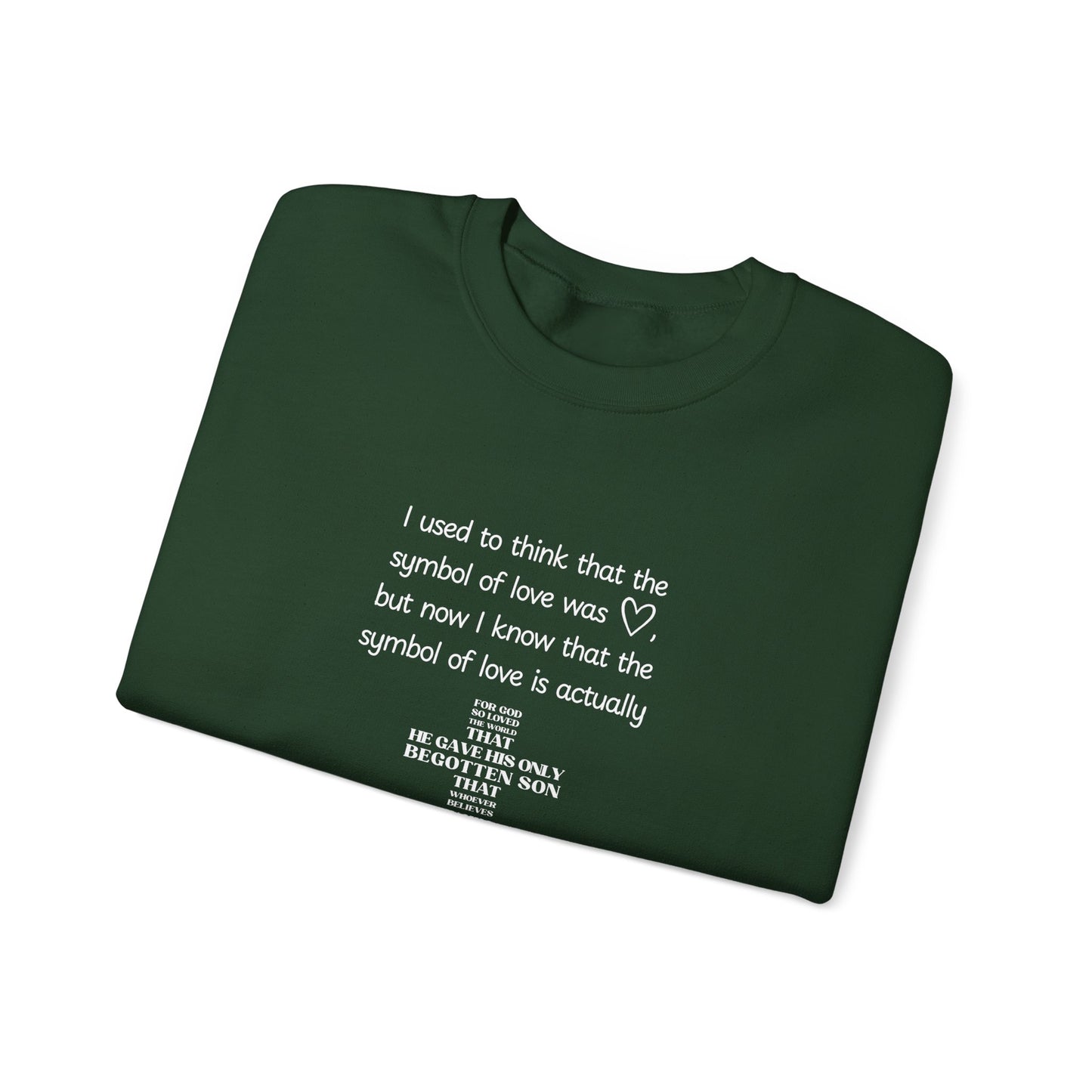 Symbol of Love Crewneck Sweatshirt