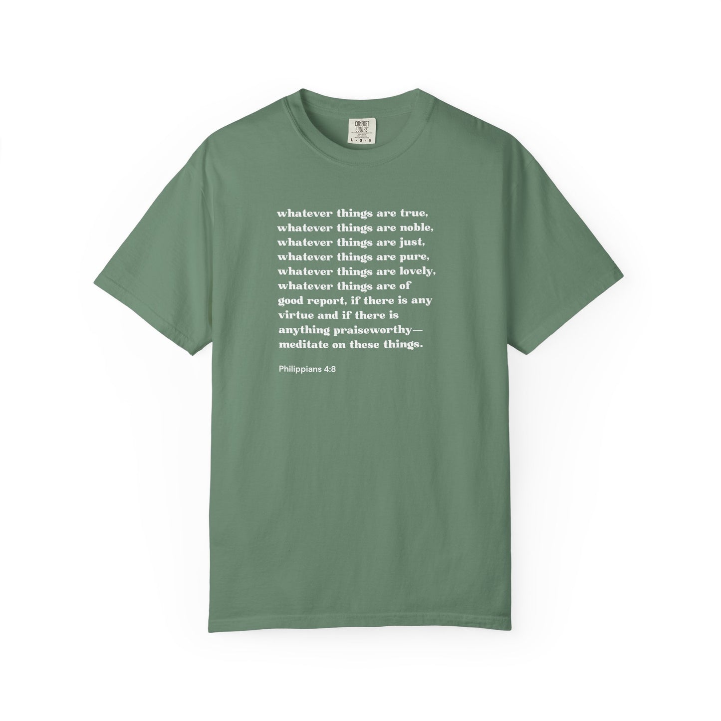 Philippians 4:8 T-shirt