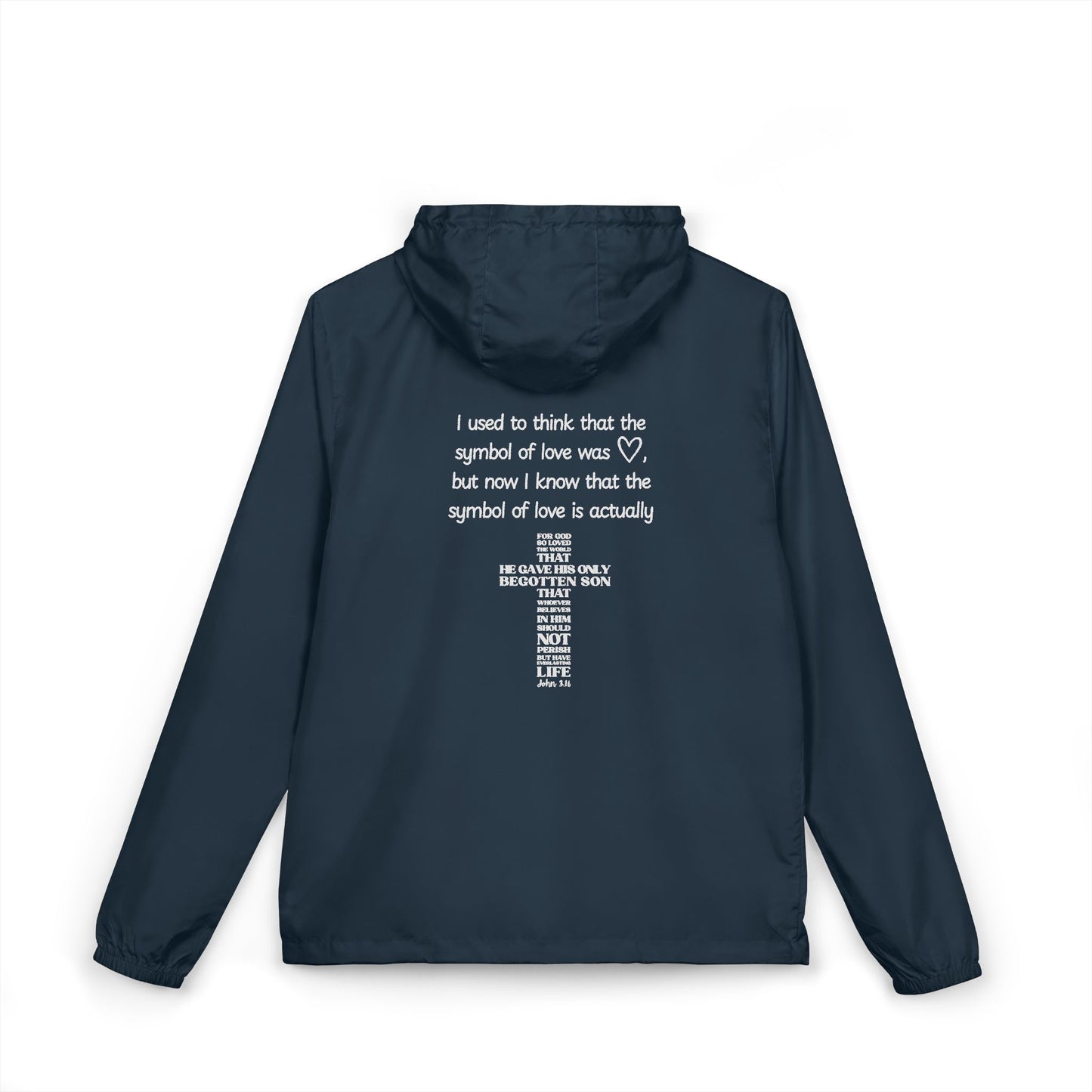 Symbol of Love Windbreaker Jacket