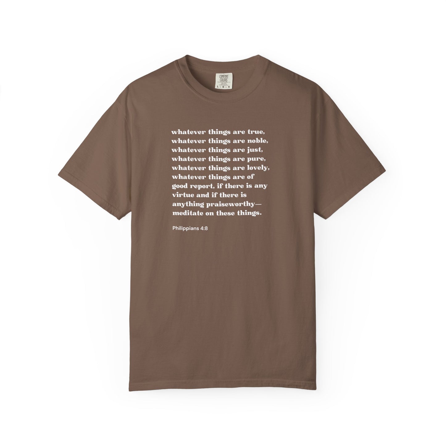 Philippians 4:8 T-shirt
