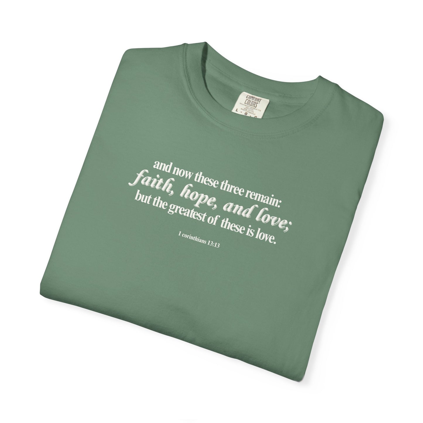 1 Corinthians 13:13 T-shirt