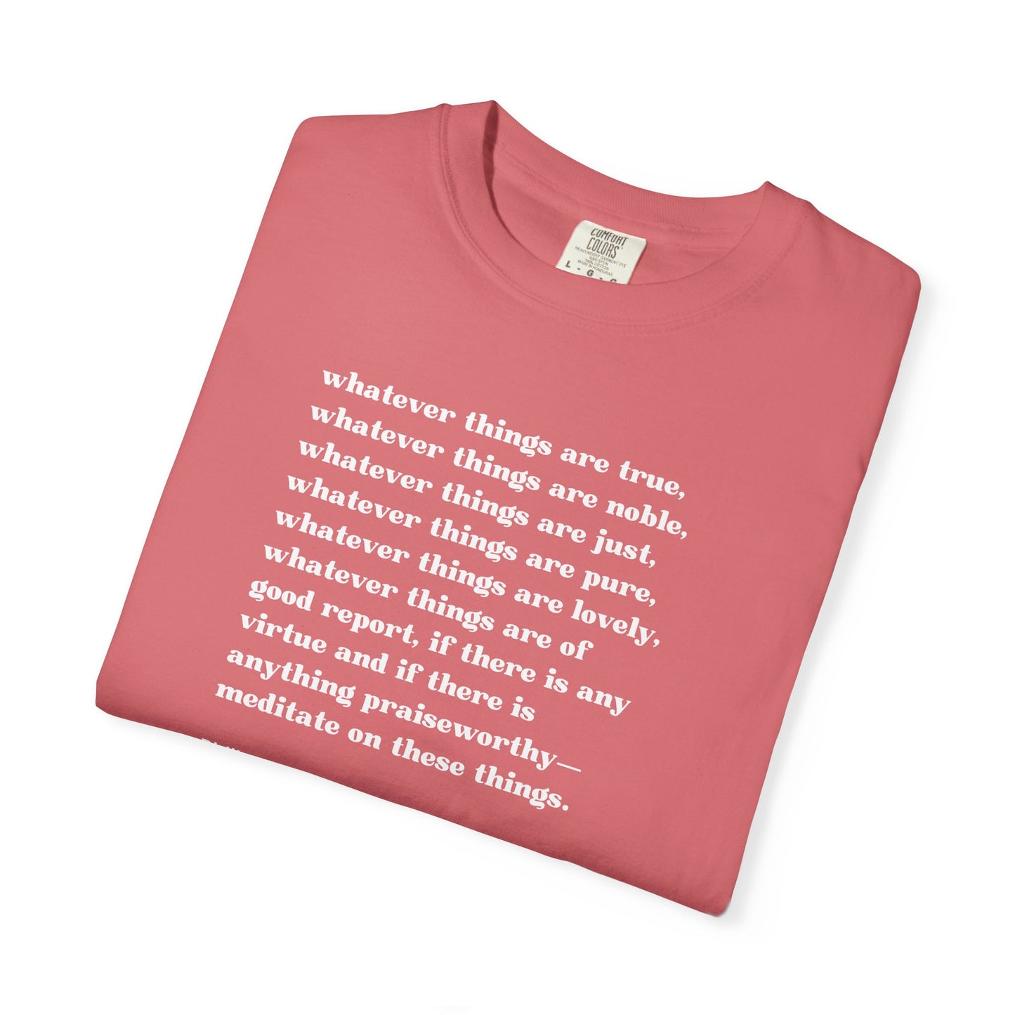 Philippians 4:8 T-shirt