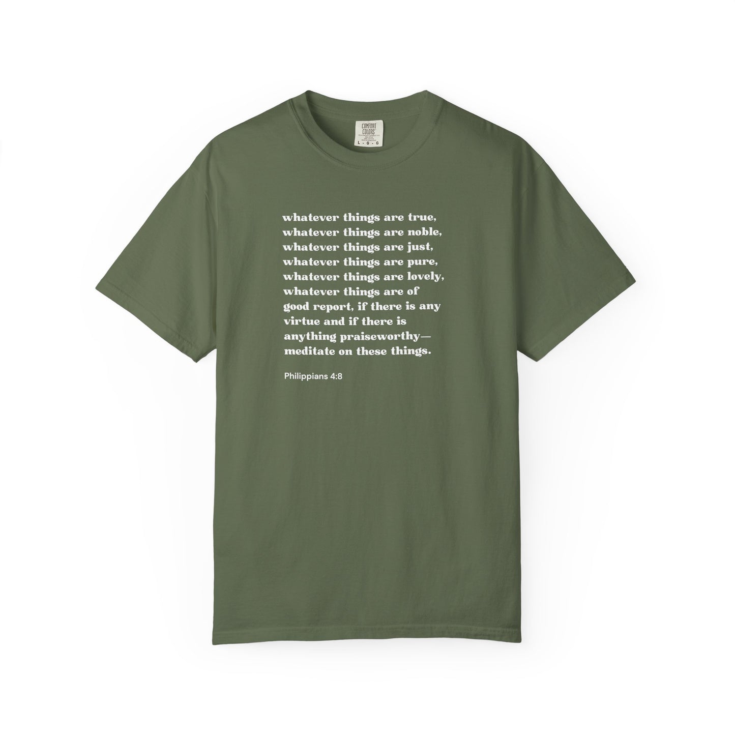 Philippians 4:8 T-shirt