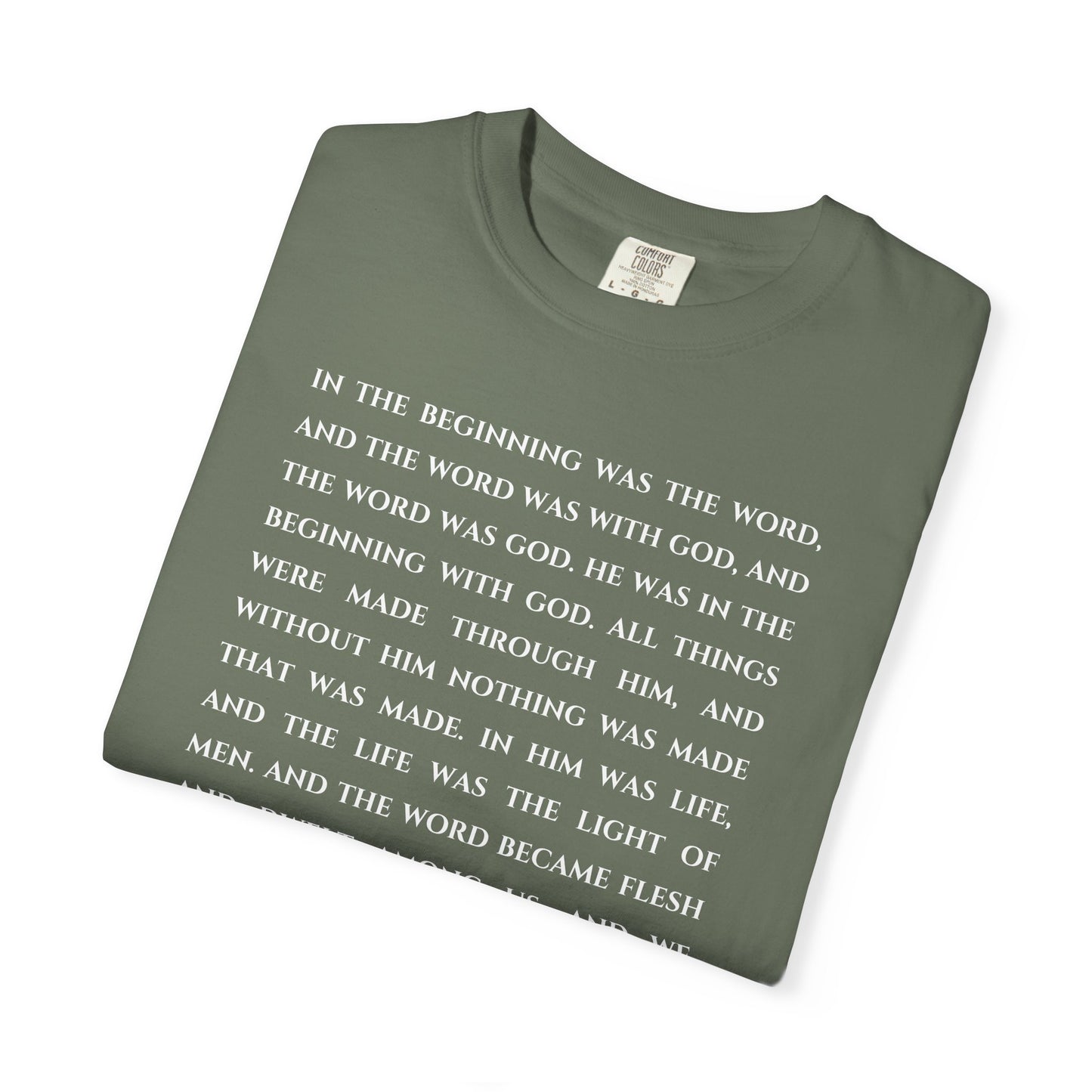 John 1:1-4, 14 T-shirt