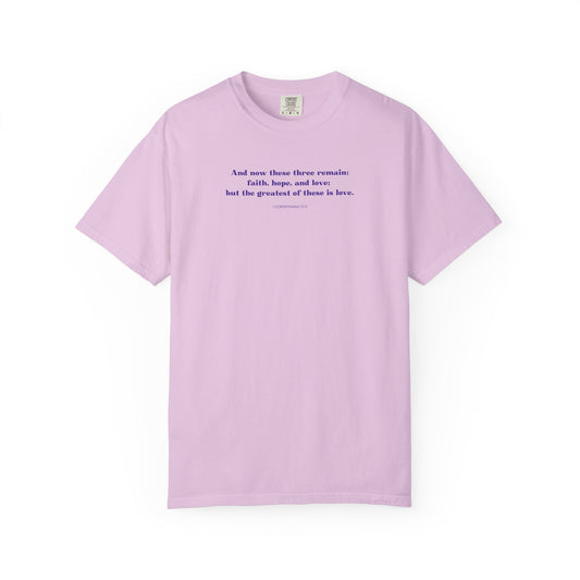 1 Corinthians 13:13 T-shirt
