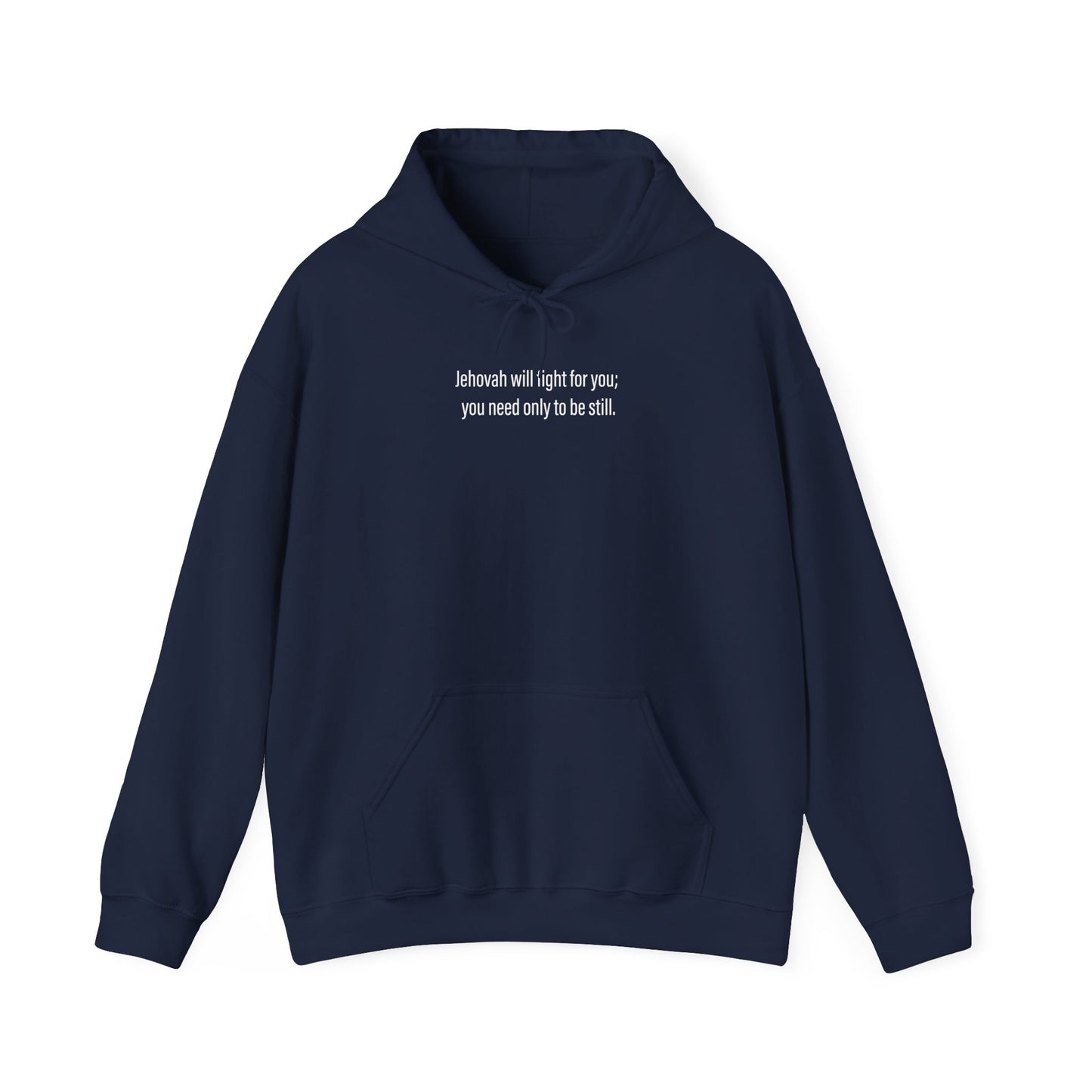 Exodus 14:14 Hooded Sweatshirt