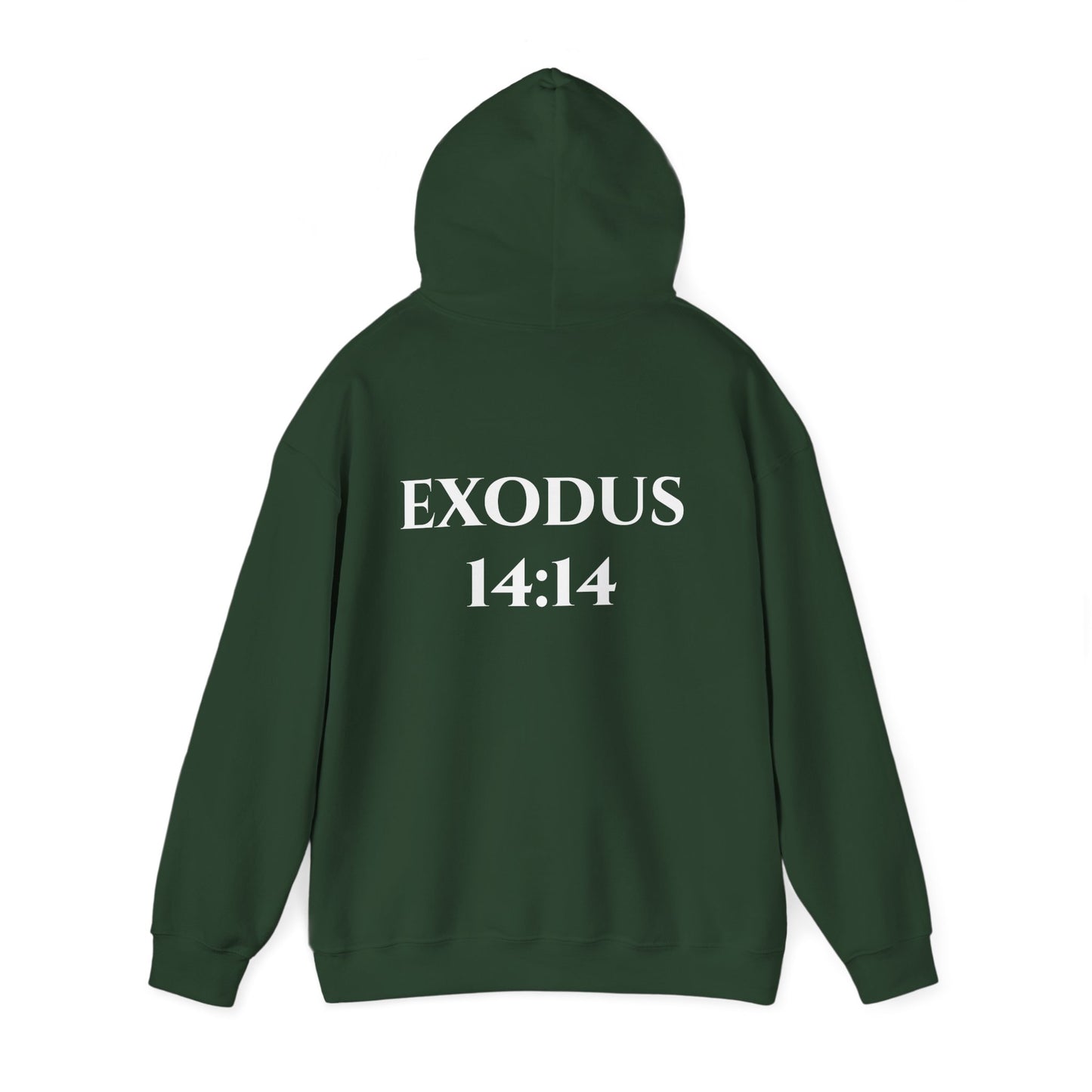 Exodus 14:14 Hooded Sweatshirt