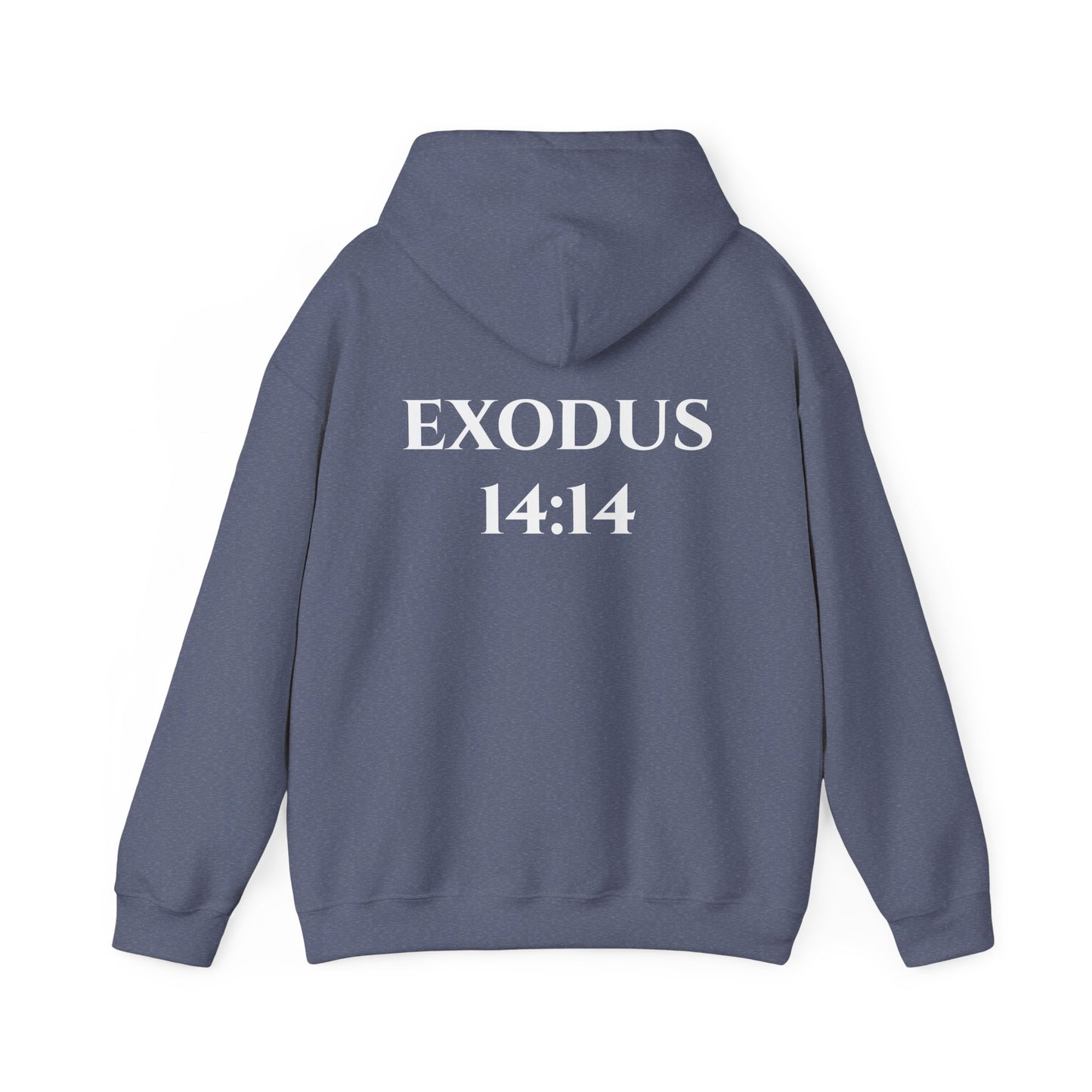 Exodus 14:14 Hooded Sweatshirt
