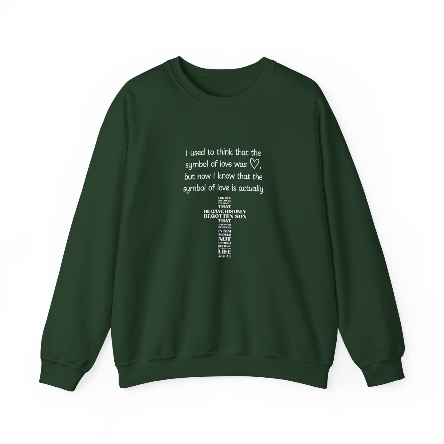 Symbol of Love Crewneck Sweatshirt