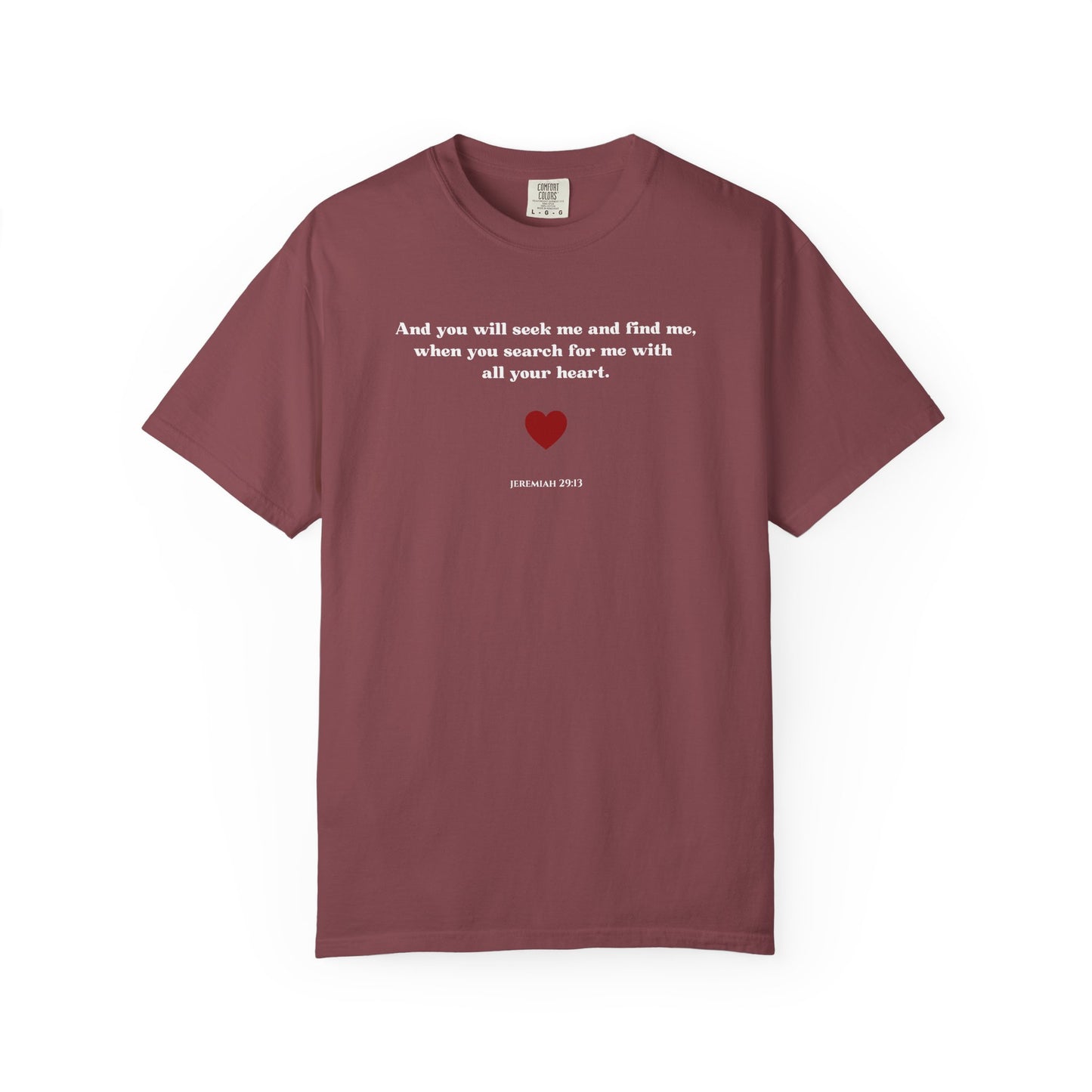 Jeremiah 29:13 T-shirt