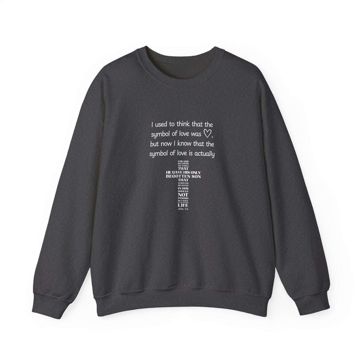 Symbol of Love Crewneck Sweatshirt