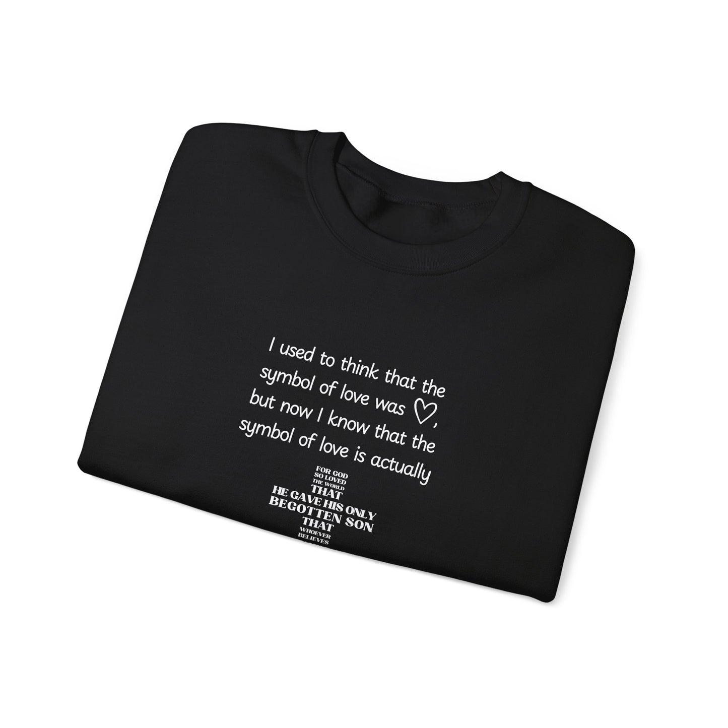 Symbol of Love Crewneck Sweatshirt