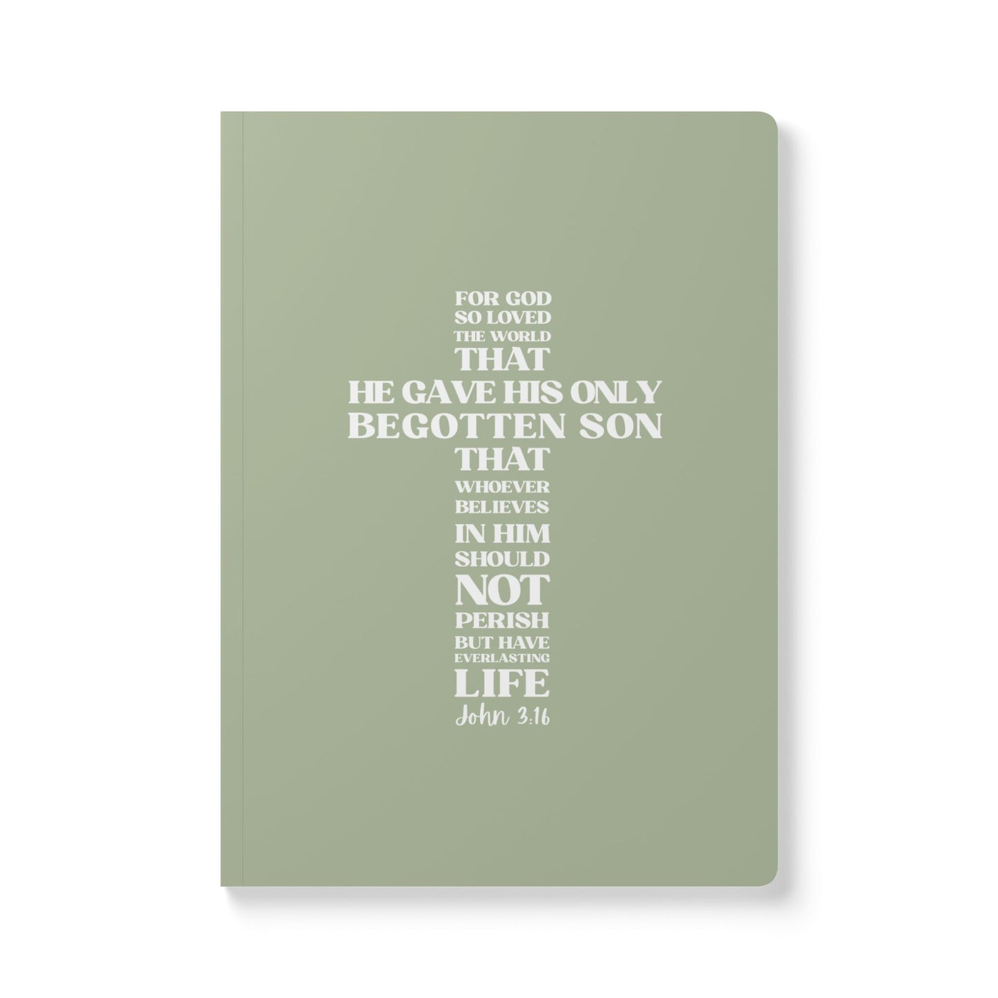 John 3:16 Soft Cover Sage Journal
