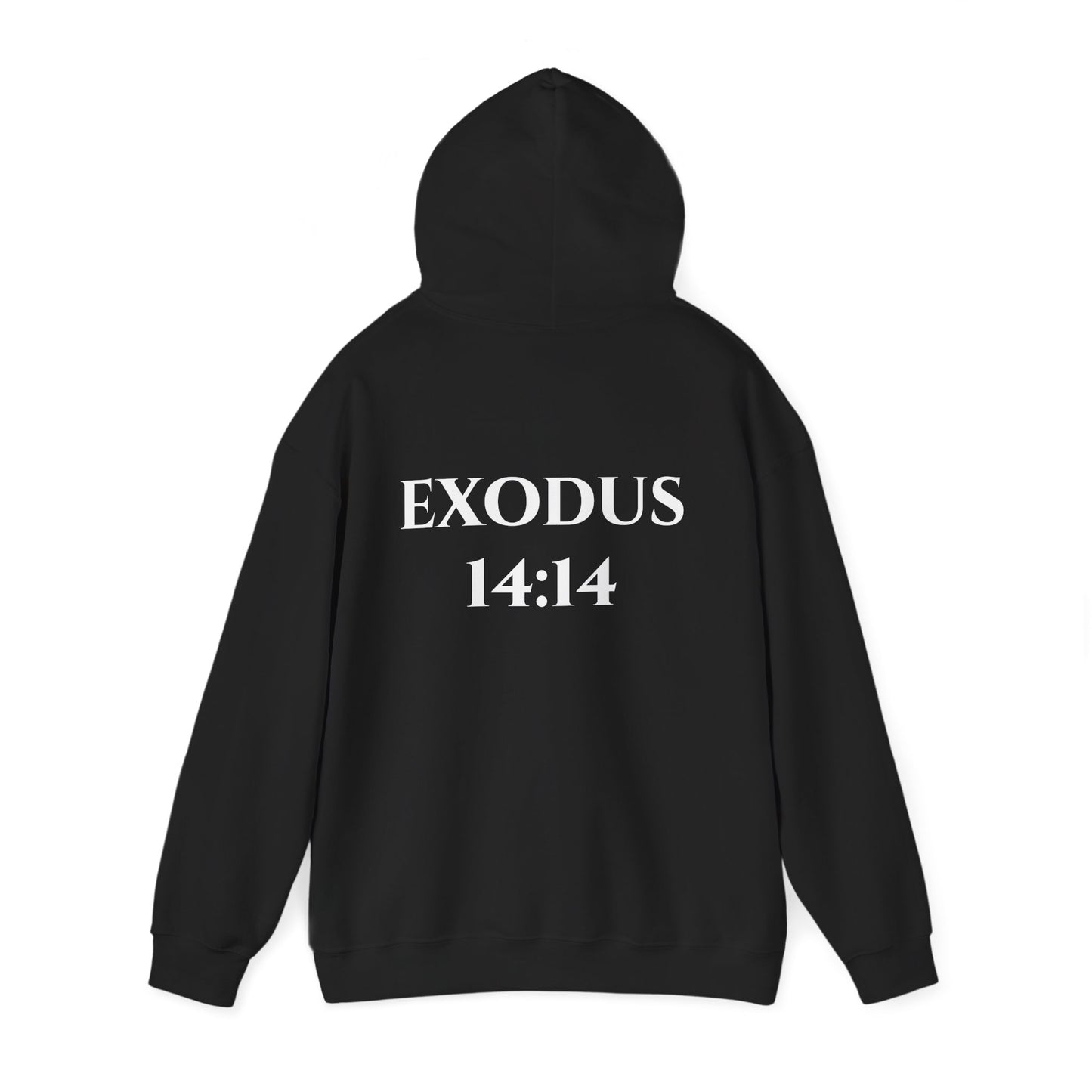 Exodus 14:14 Hooded Sweatshirt