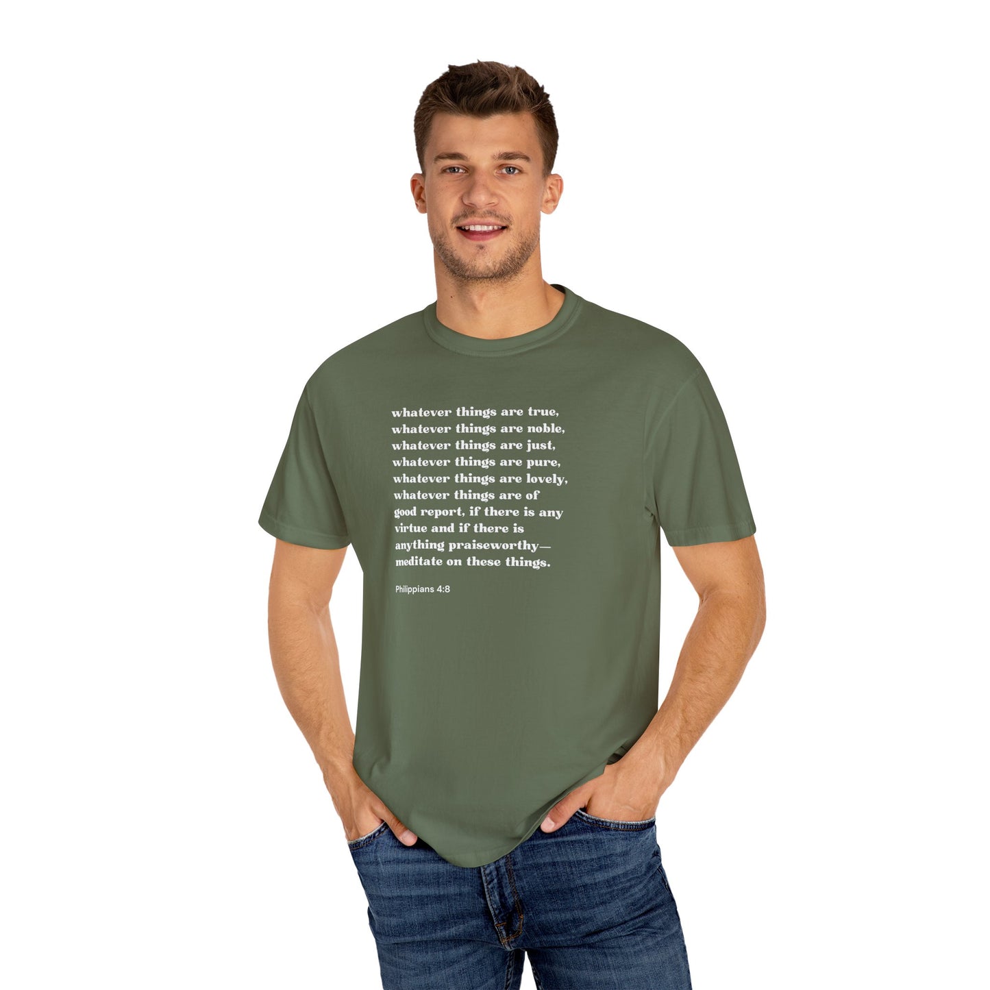 Philippians 4:8 T-shirt
