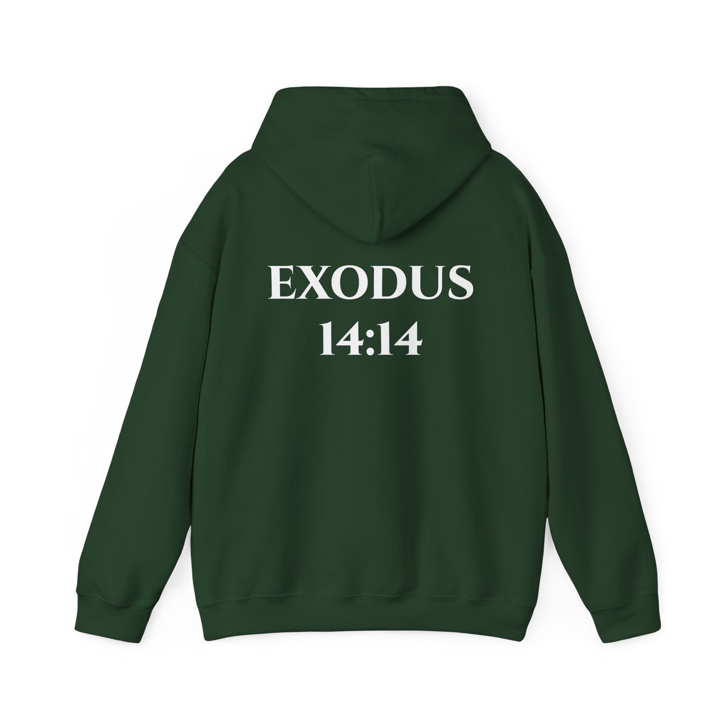 Exodus 14:14 Hooded Sweatshirt