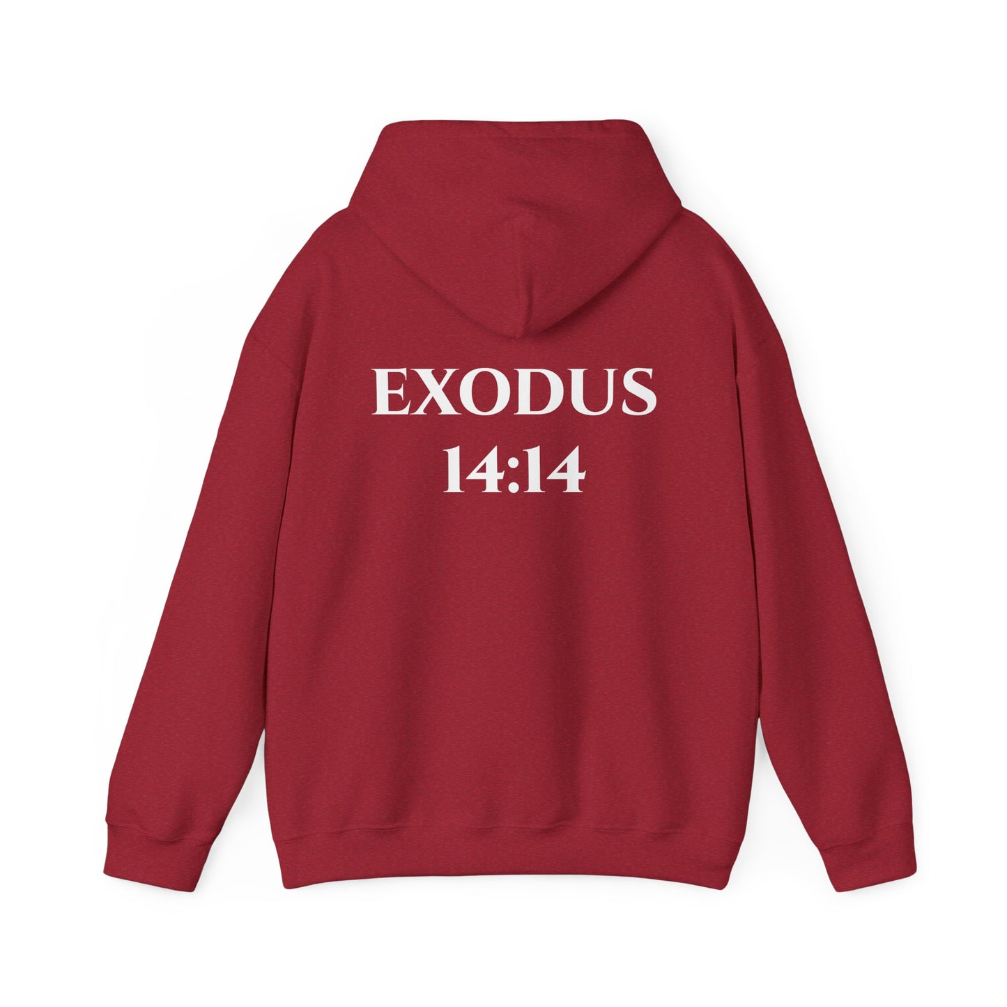 Exodus 14:14 Hooded Sweatshirt