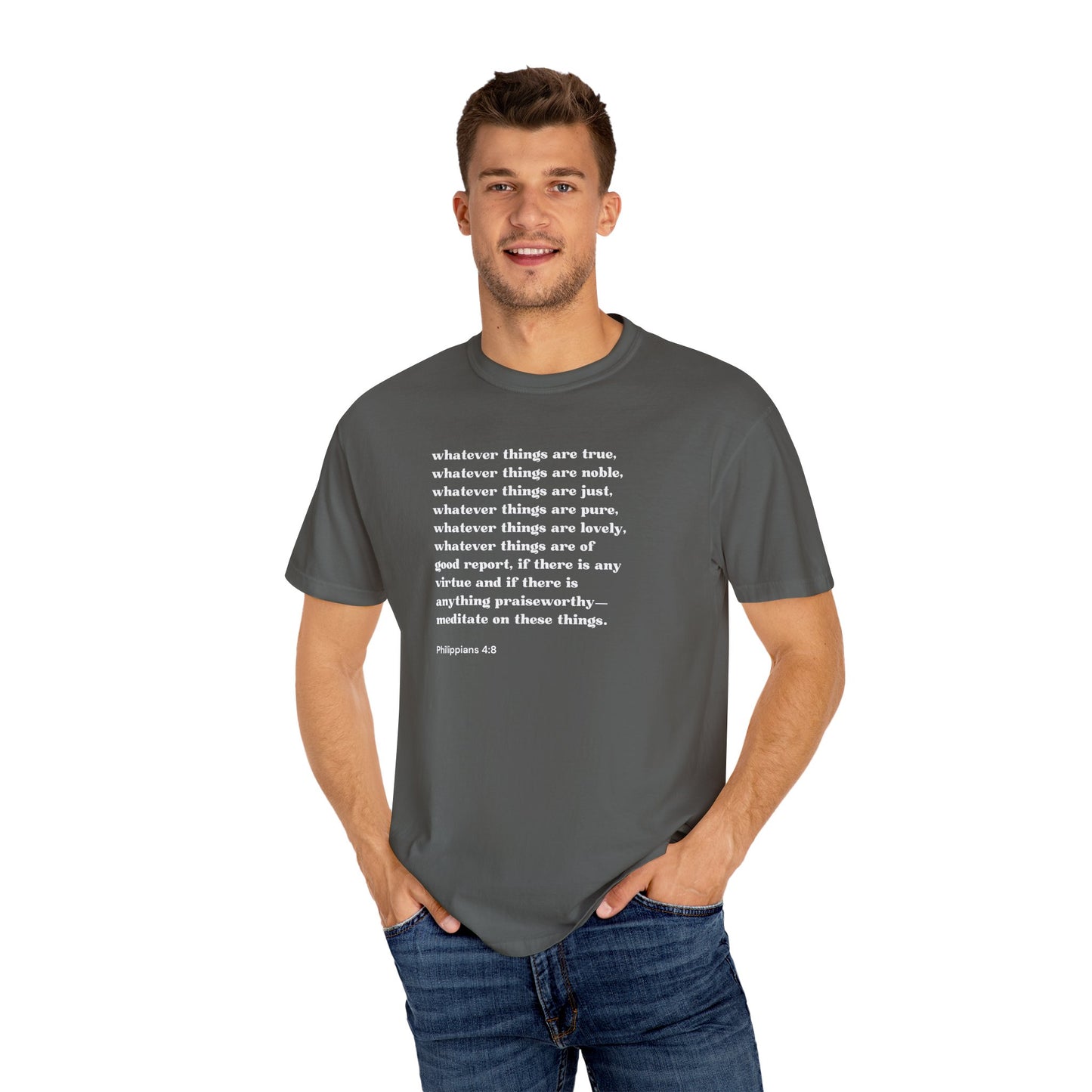 Philippians 4:8 T-shirt