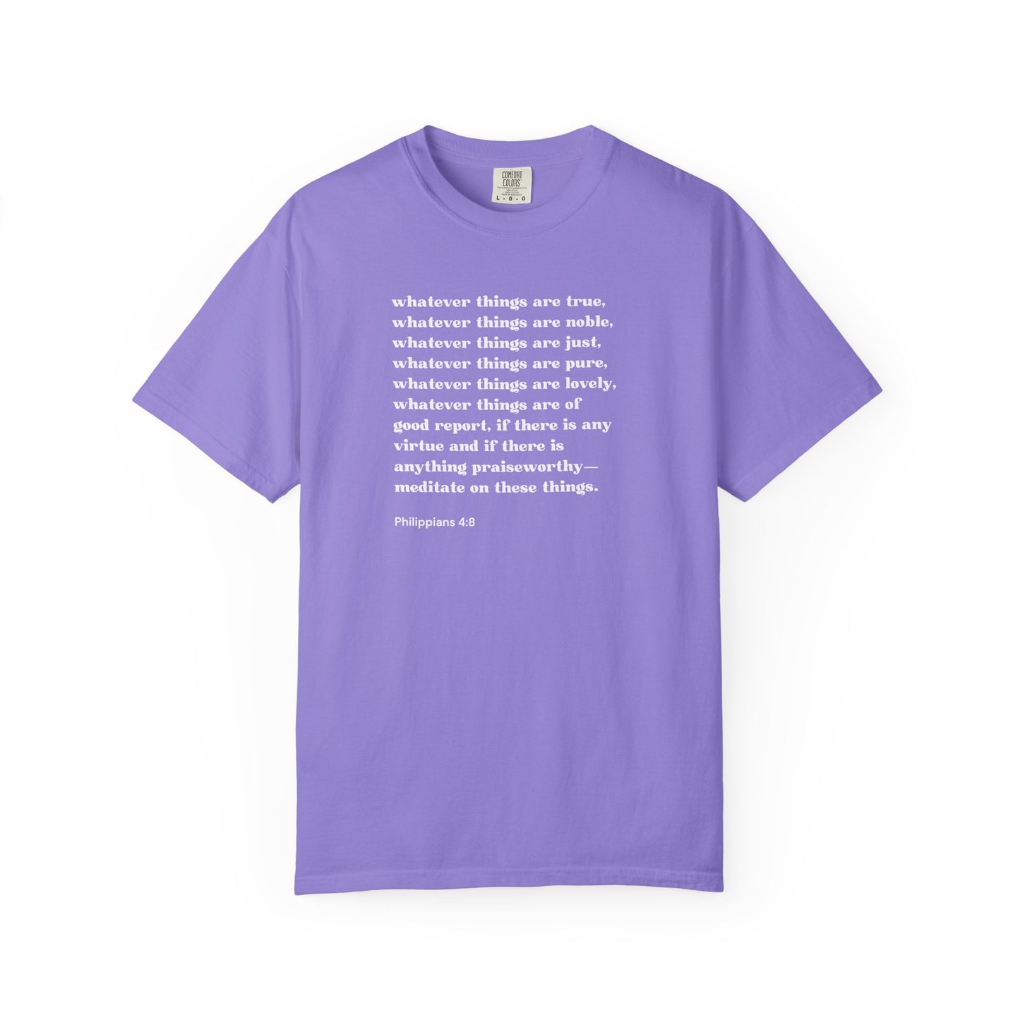 Philippians 4:8 T-shirt