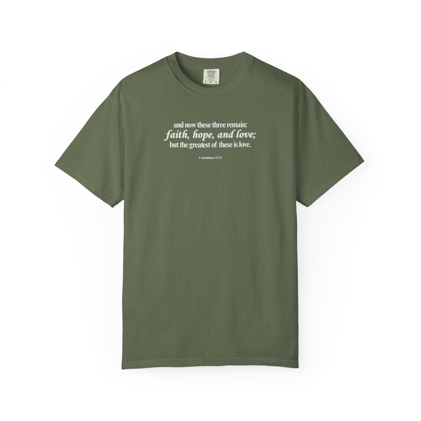 1 Corinthians 13:13 T-shirt
