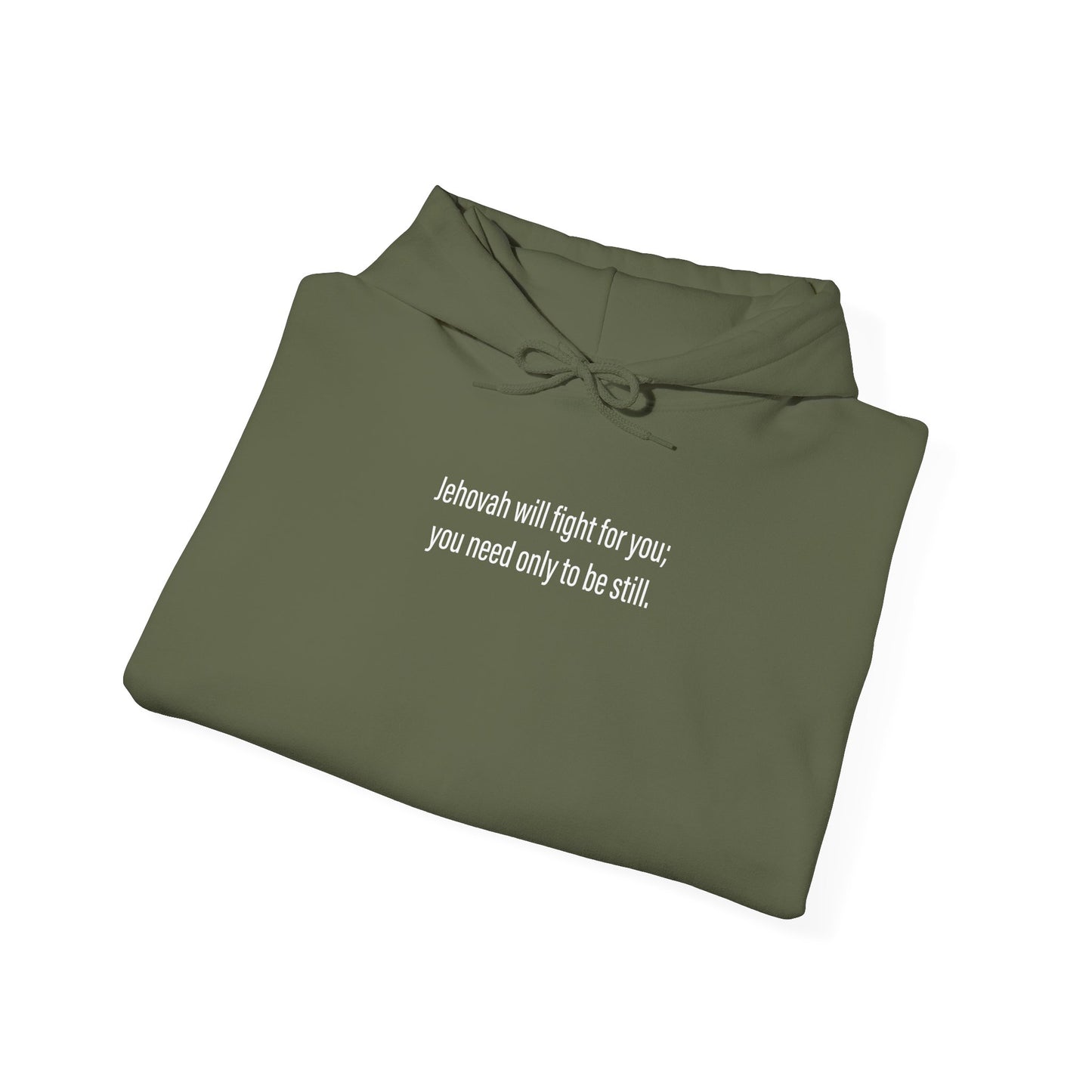Exodus 14:14 Hooded Sweatshirt