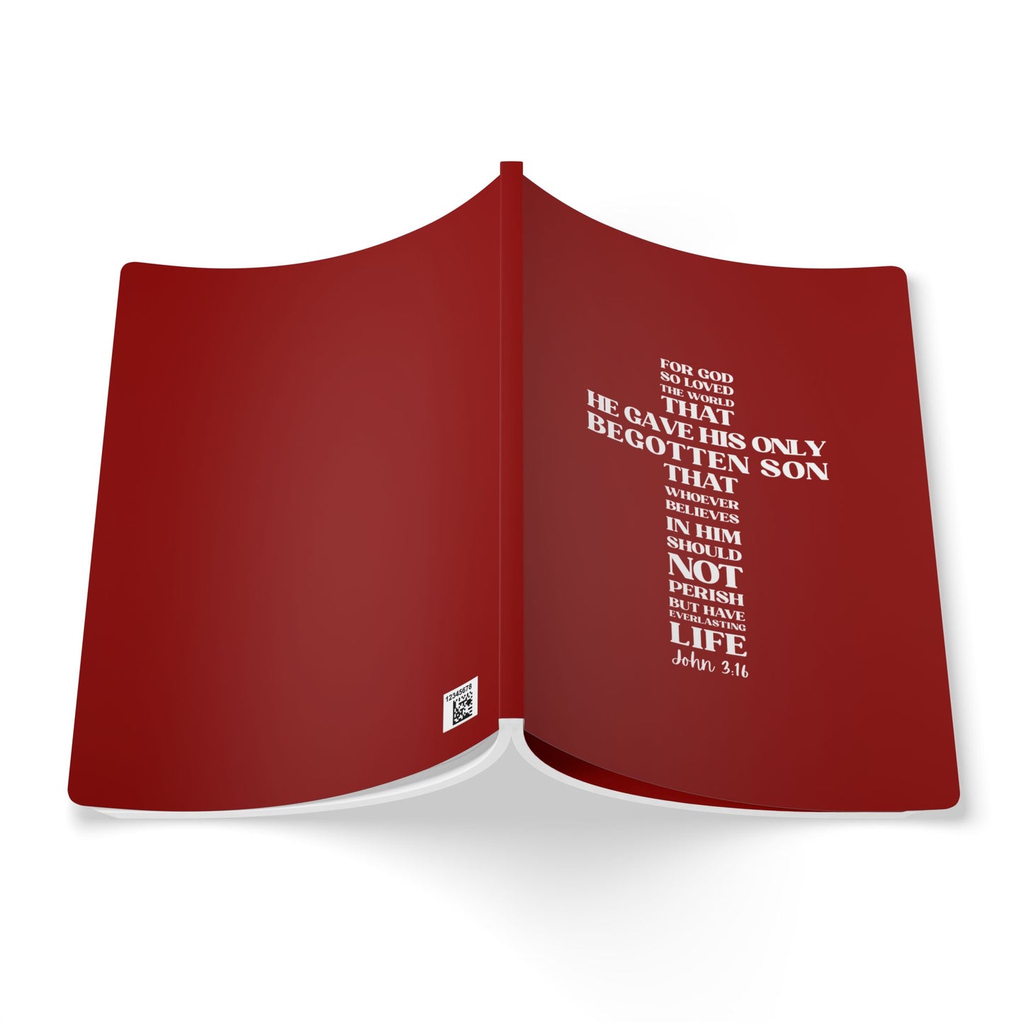 John 3:16 Soft Cover Red Journal