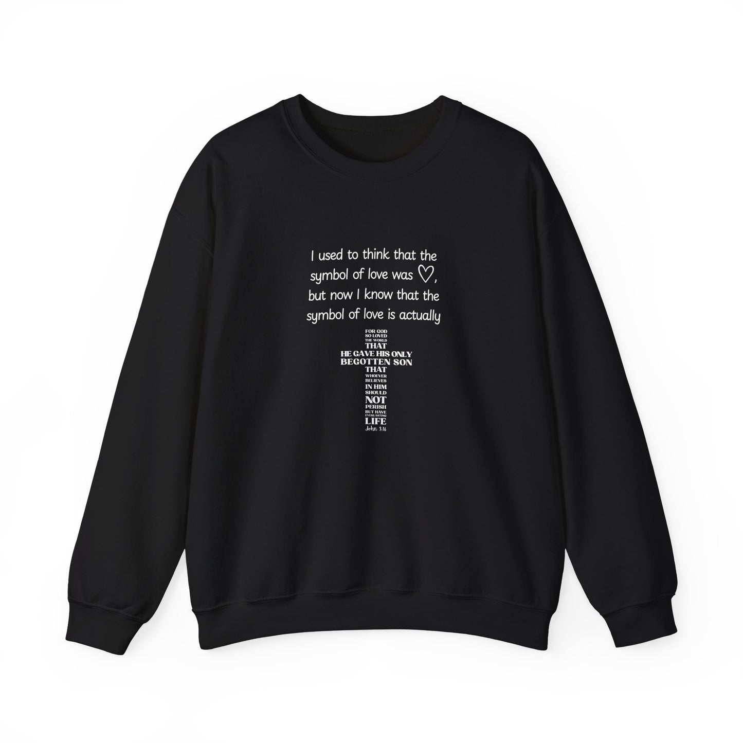 Symbol of Love Crewneck Sweatshirt