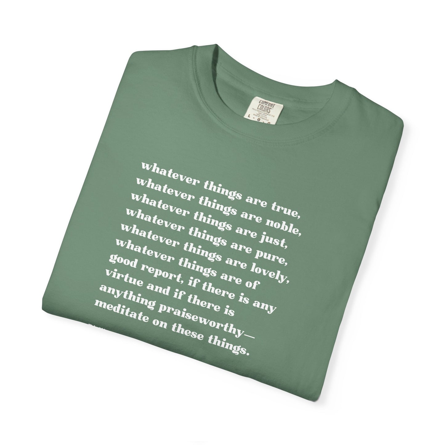 Philippians 4:8 T-shirt