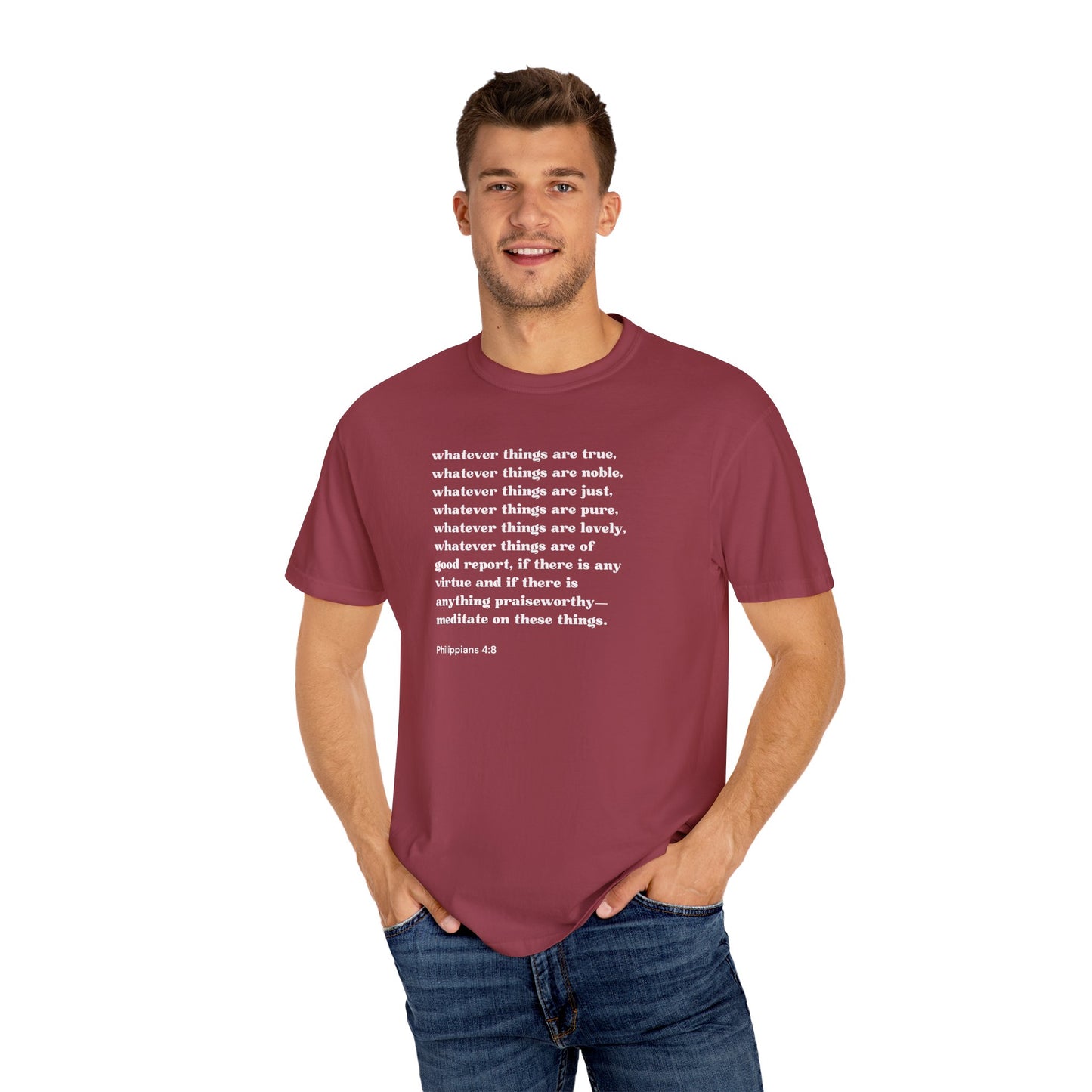 Philippians 4:8 T-shirt