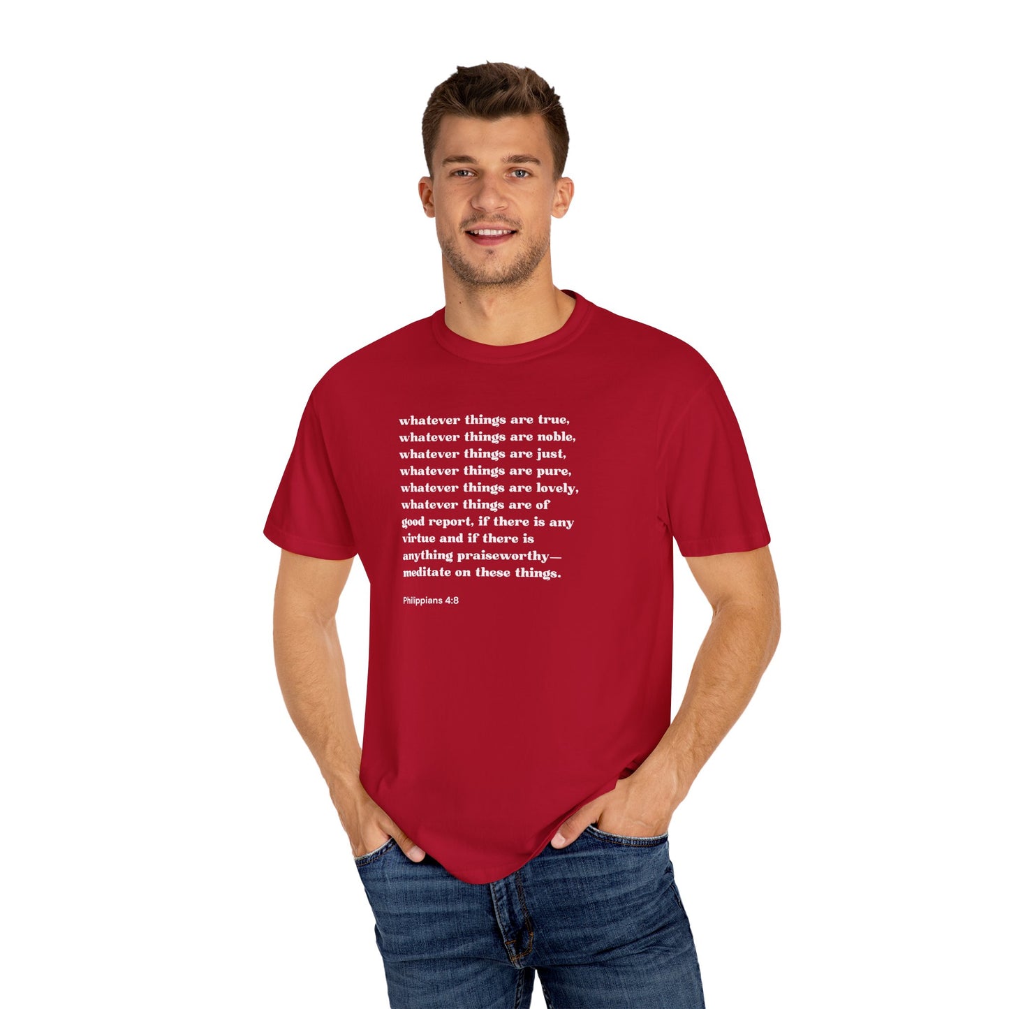 Philippians 4:8 T-shirt