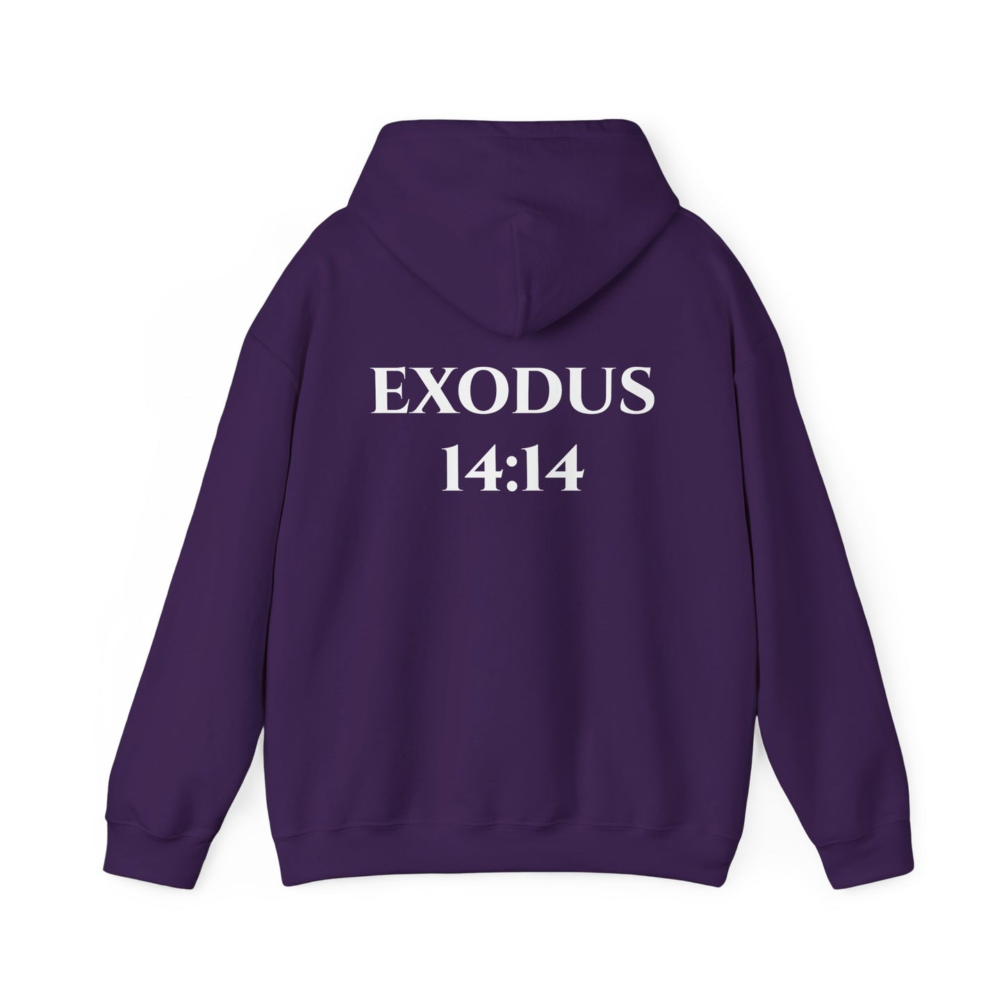 Exodus 14:14 Hooded Sweatshirt