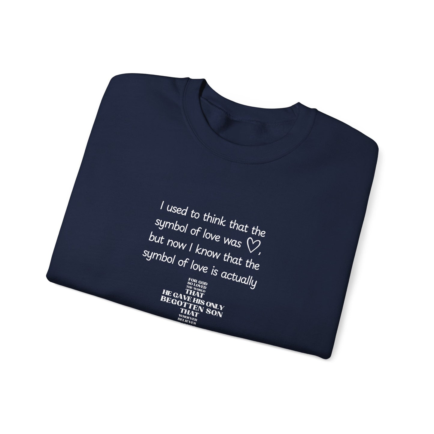 Symbol of Love Crewneck Sweatshirt