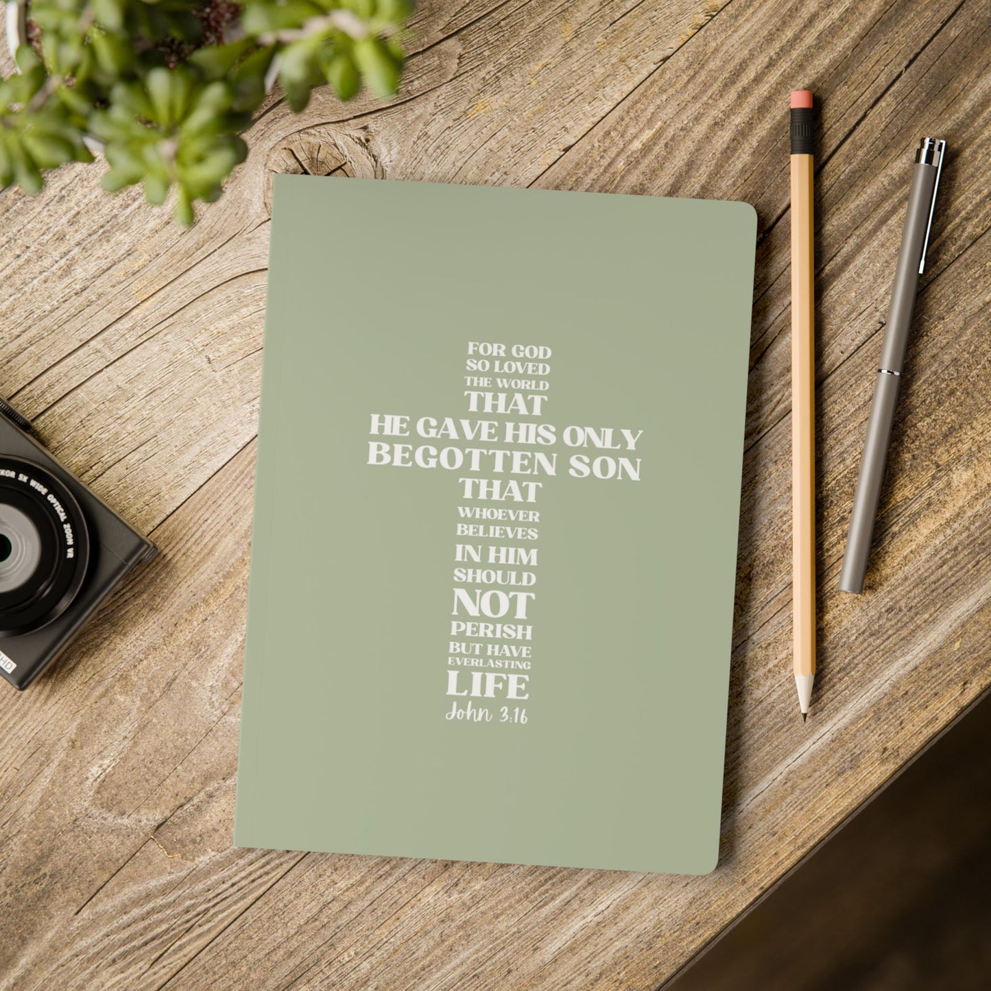 John 3:16 Soft Cover Sage Journal