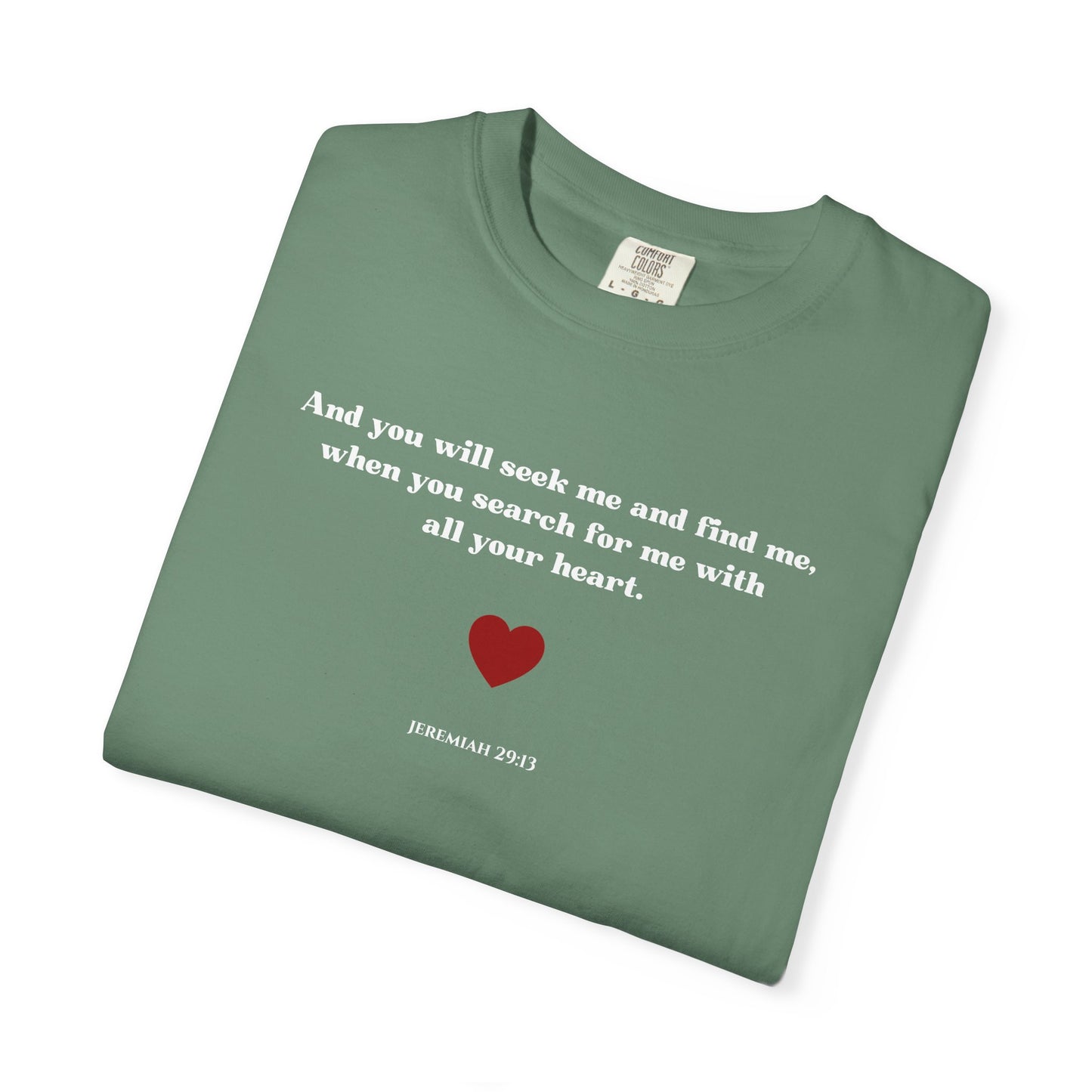 Jeremiah 29:13 T-shirt