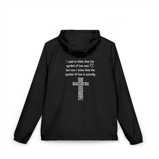 Symbol of Love Windbreaker Jacket