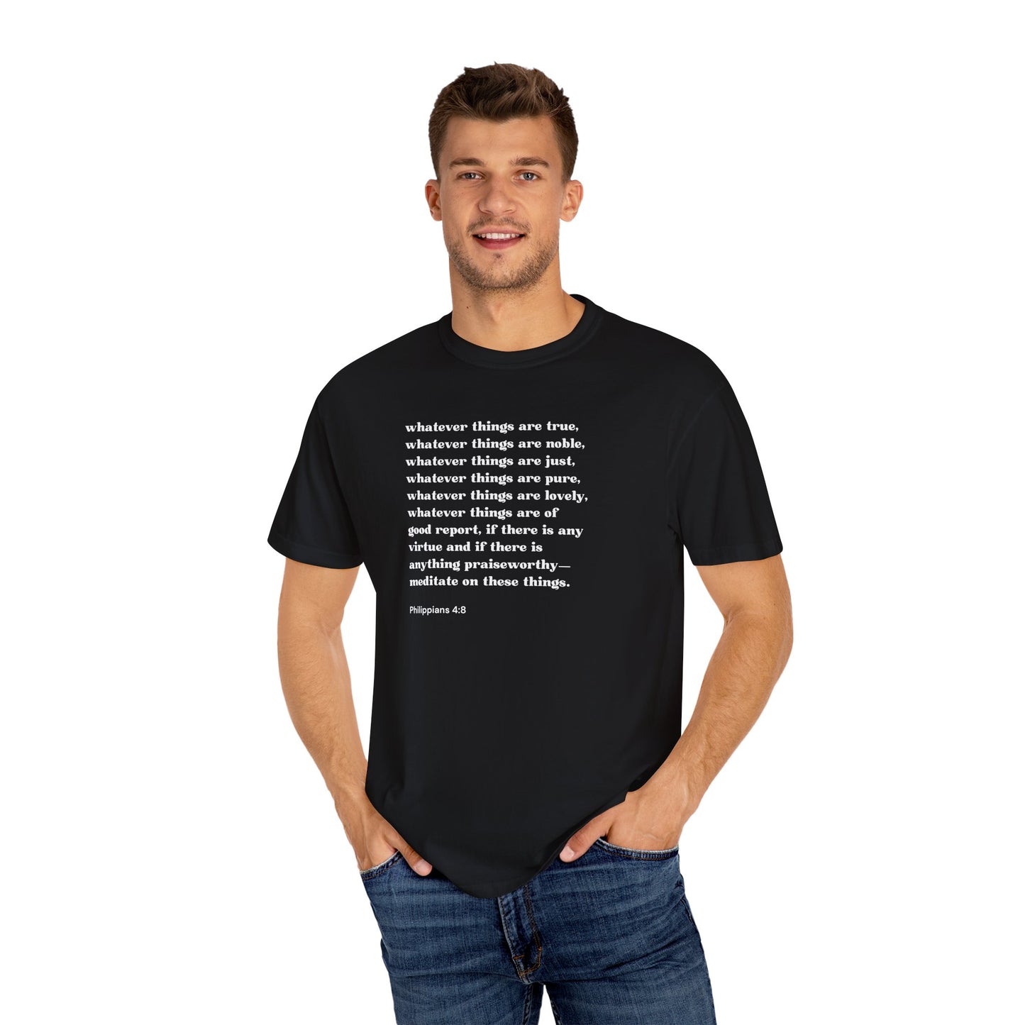 Philippians 4:8 T-shirt
