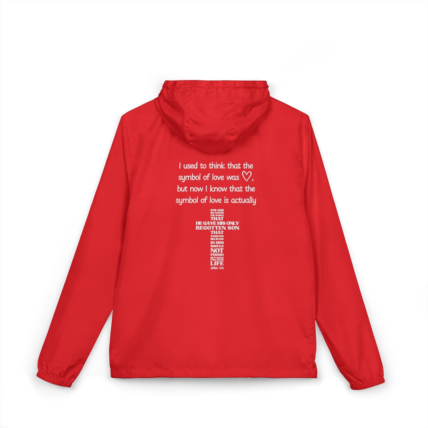 Symbol of Love Windbreaker Jacket