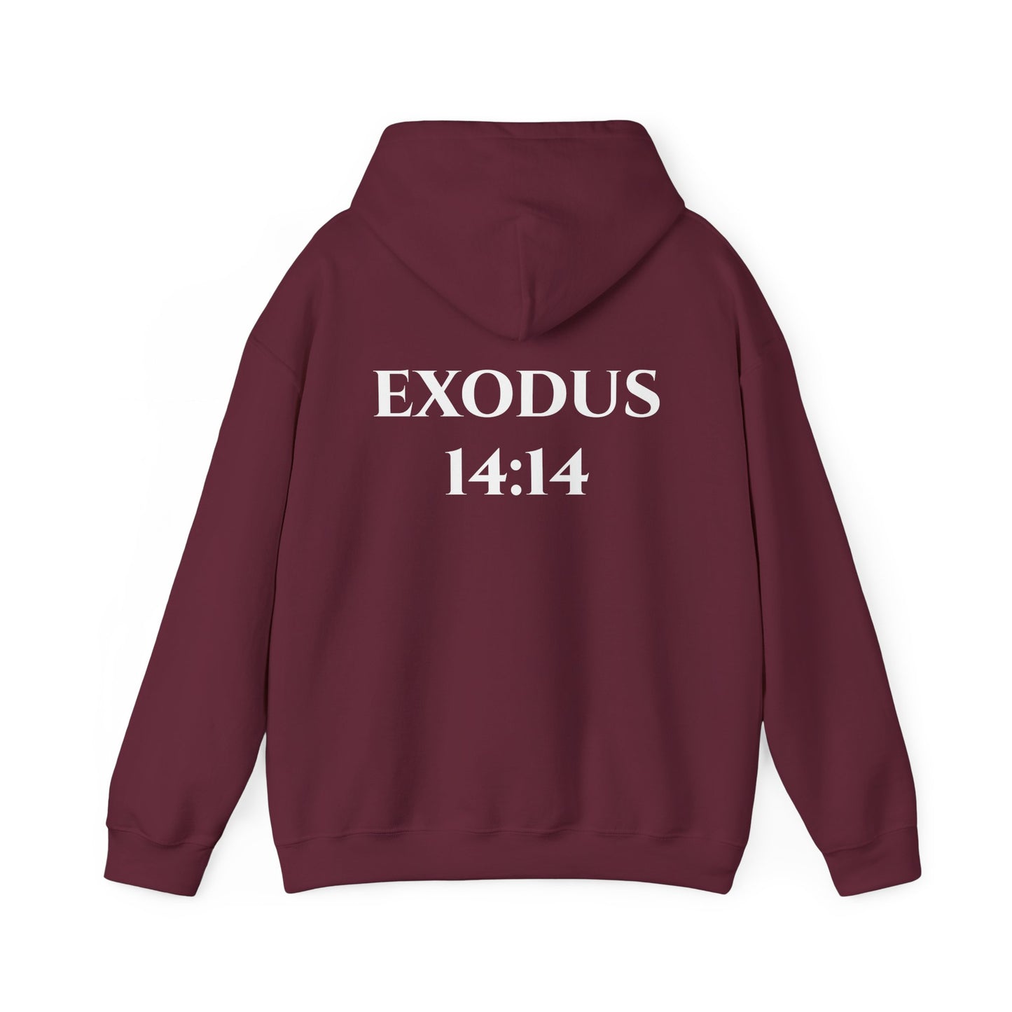 Exodus 14:14 Hooded Sweatshirt